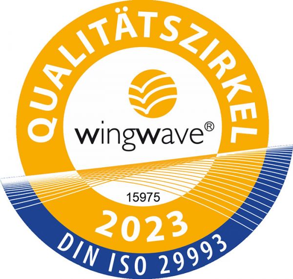 Aktuelles Siegel des wingwave Qualitätszirkels - Jörg Koper Coaching